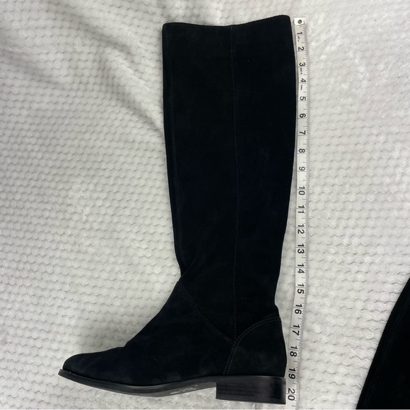 🔥Gianni Bini Women Love It Style Boots Black Leather Suede Pull On Size 8,5 - Picture 14 of 15